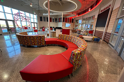 A school science lab