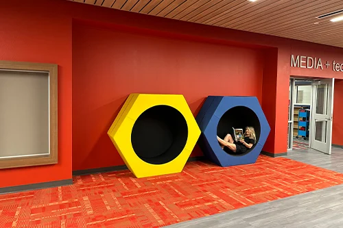 A school science lab