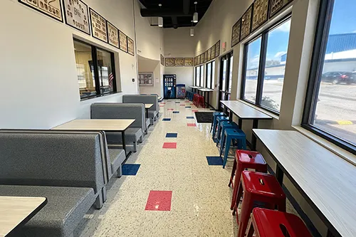 A school science lab