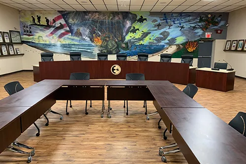 A school science lab