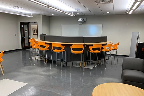 A school science lab